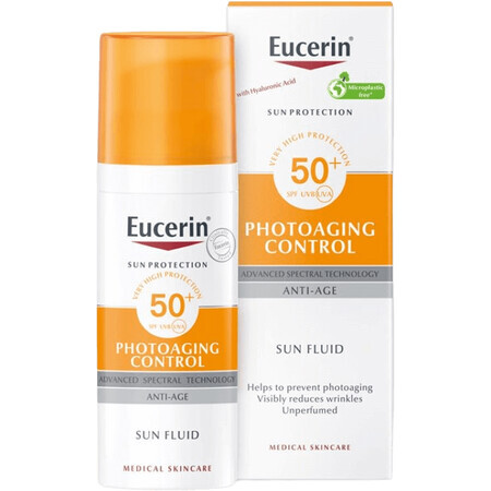 Eucerin Sun Photoaging Control Emulsione viso antirughe SPF50+ 50 ml