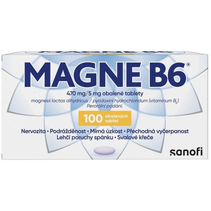 Magne B6 470mg/5mg 100 comprimate