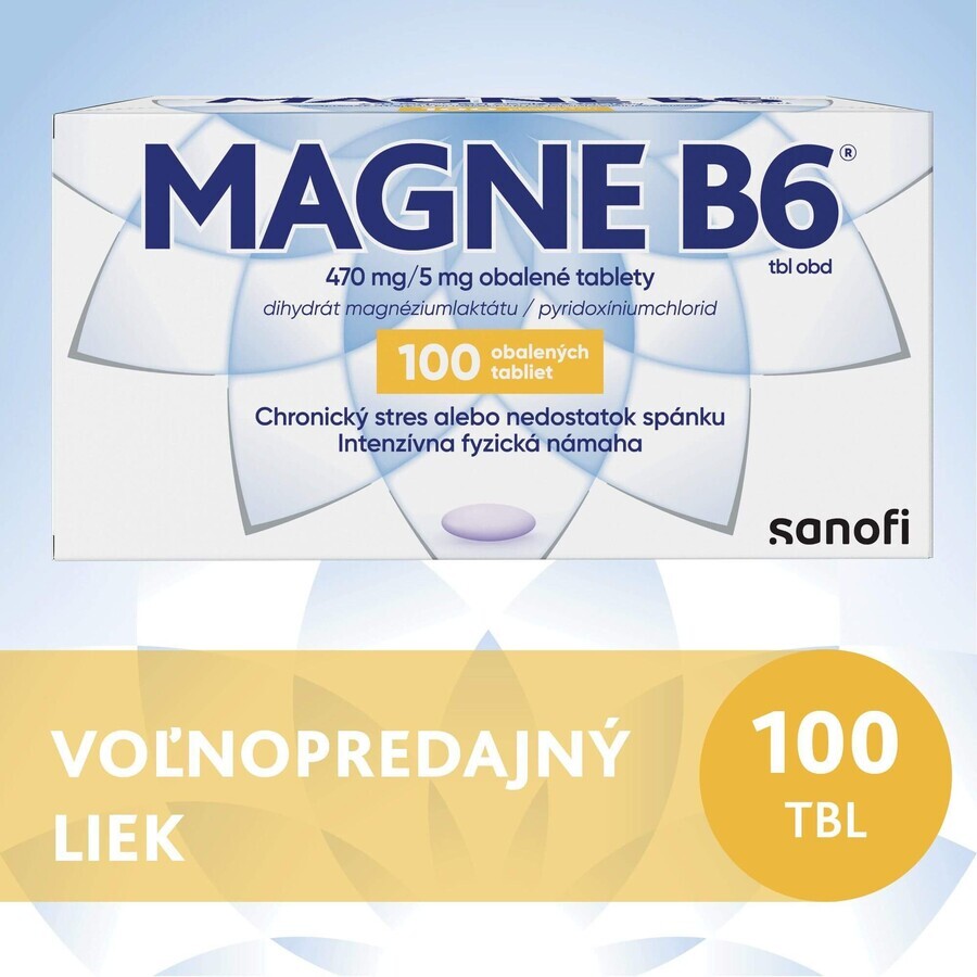 Magne B6 470mg/5mg 100 comprimate