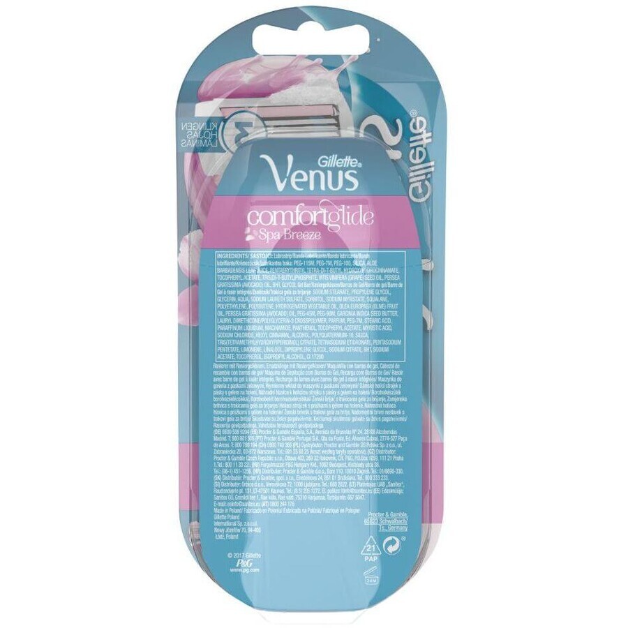 Afeitadora Gillette Venus Venus Spa Breeze + 2 cabezales