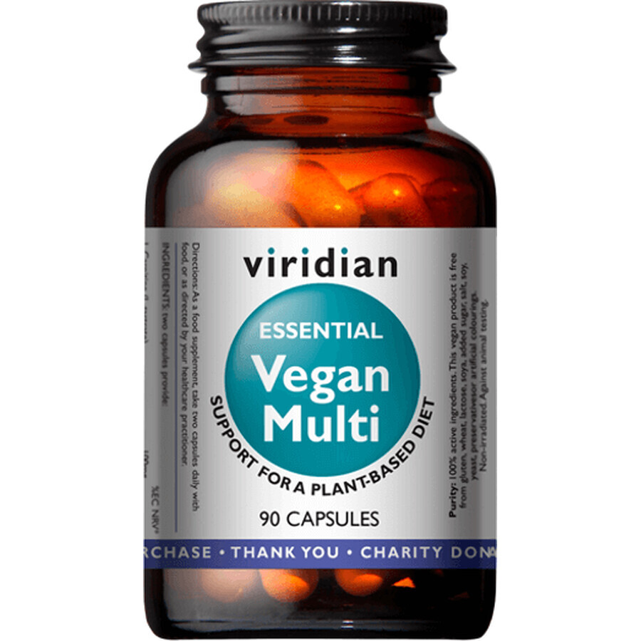 Viridian Vegan Multi 90 capsule