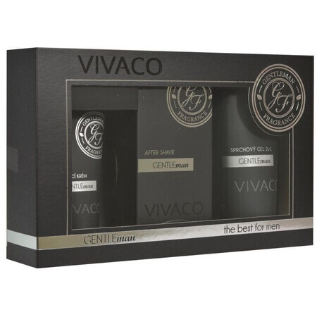 Vivaco GENTLEMAN Confezione regalo cosmetica per uomo 3 pz.