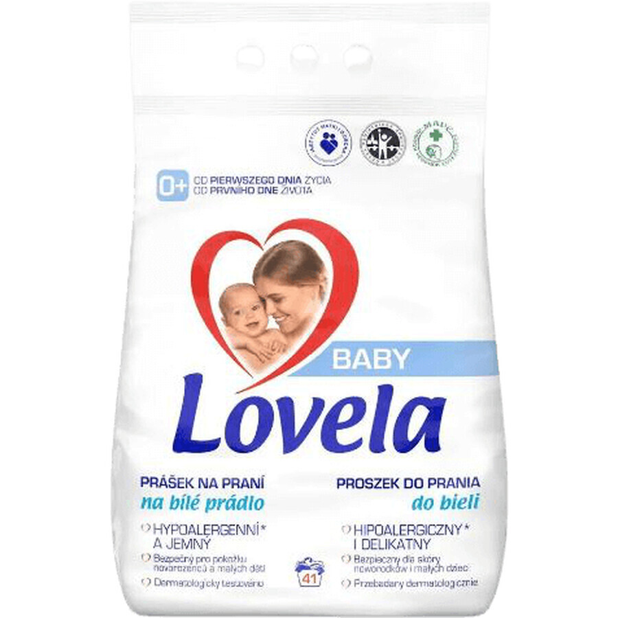 Lovela Baby Pudră de spălat pentru lenjerie albă 4.1 kg