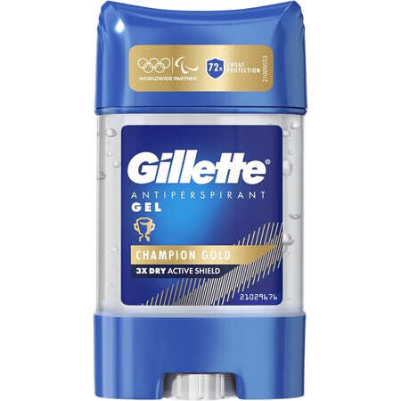 Gillette Champion Gold Antiperspirant Gel 70 ml