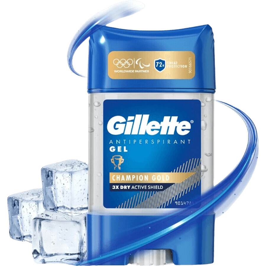 Gillette Champion Gold Antiperspirant Gel 70 ml