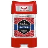 Old Spice Captain antiperspirant Gel transparent cu note de lemn de santal și citrice 70 ml