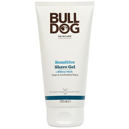 Bulldog skincare Sensitive shaving gel (gel da barba + erbe di salice) 175 ml