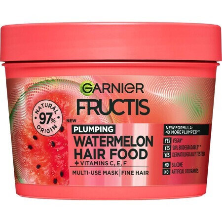 Garnier Fructis Hair Food Haarmaske Wassermelone 400 ml