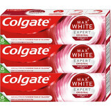 Pastă de dinți Colgate Max White Expert Original 3 x 75 ml