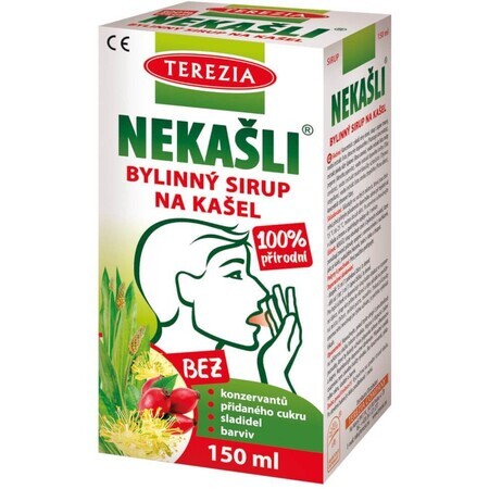 Terezia Nekašli hoestsiroop op basis van kruiden 150 ml