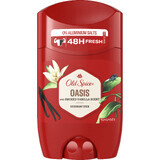 Old Spice Oasis Desodorante sólido para hombre, 48h de frescor con una fragancia de vainilla ahumada 50 ml