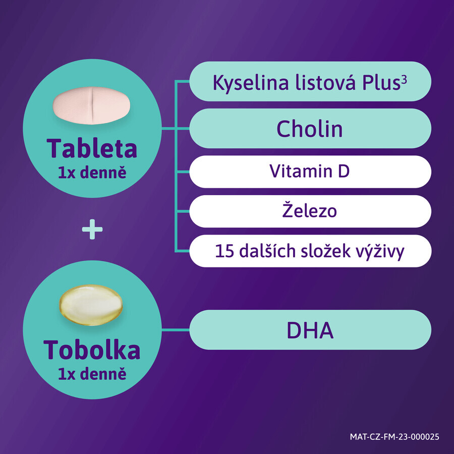 Femibion 3 Alăptare 28 comprimate + 28 capsule