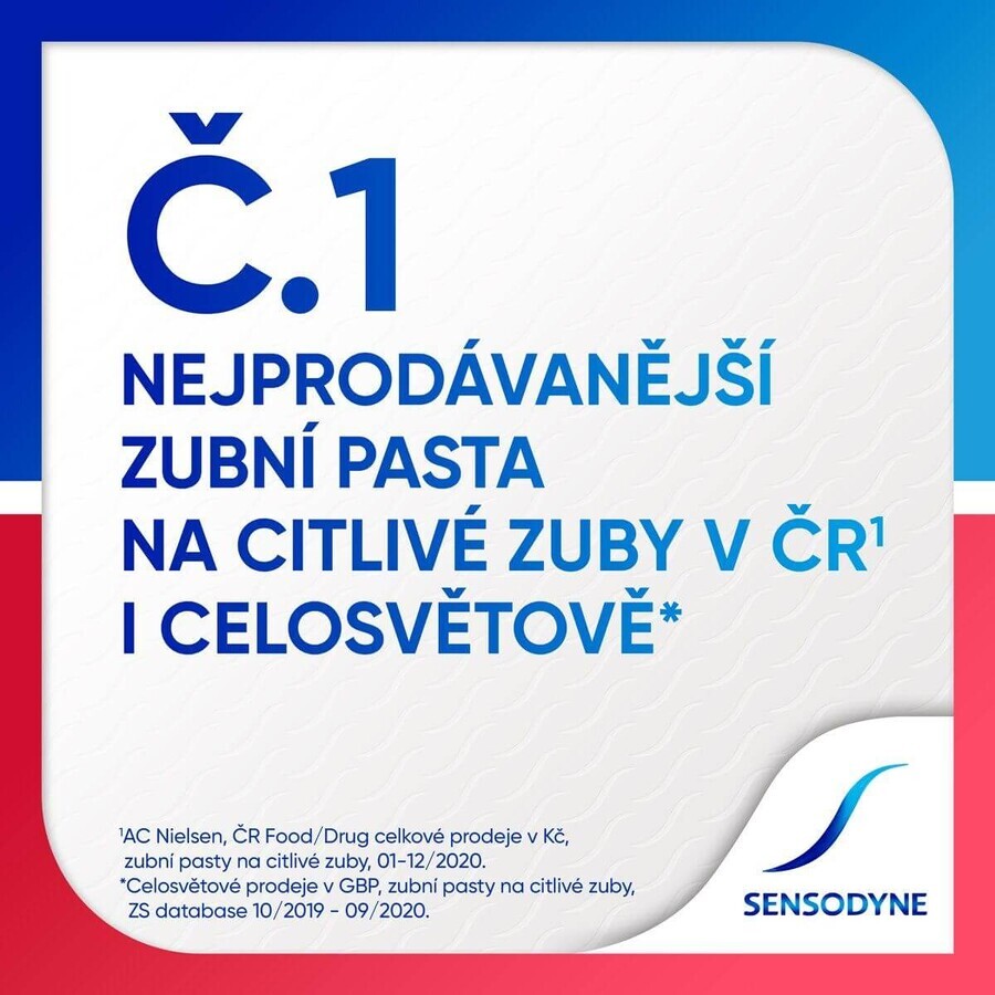 Sensodyne Sens&Gum pastă de dinți albitoare 3 x 75 ml