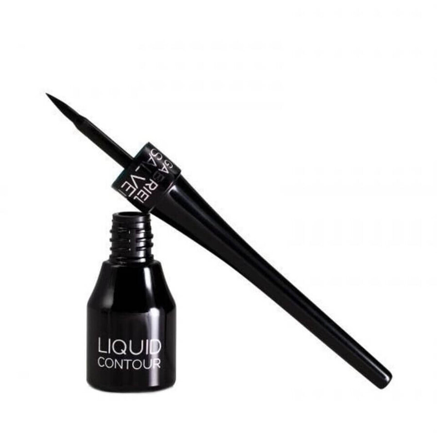 Gabriella Salvete Eyeliner lichid Liquid Contour 01 Black 4 ml