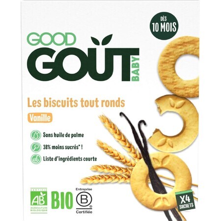 Good Goût Torte alla vaniglia bio 80 g