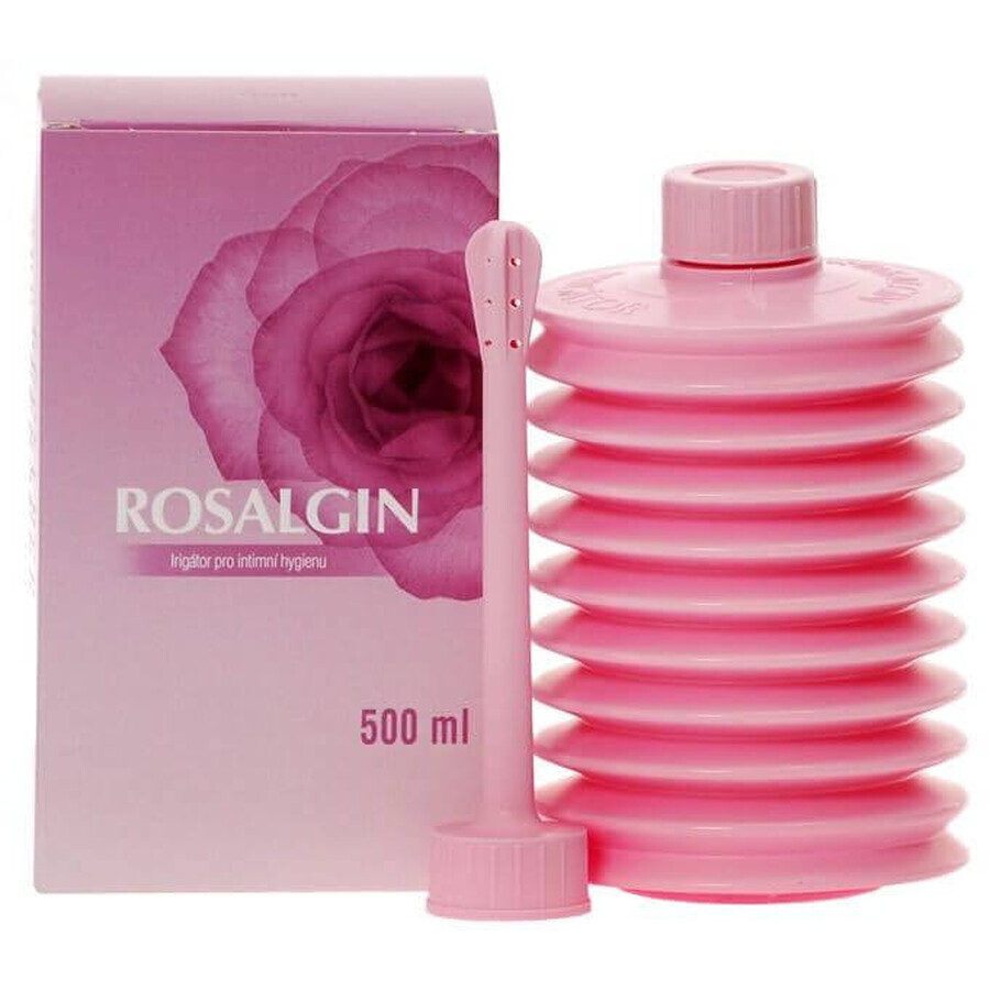 Irigator vaginal Rosalgin cu un volum de 500 ml