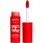 NYX Professional Makeup Smooth Whip Matte Lip Cream 12 Icing On Top Matte Liquid Lipstick, 4 ml