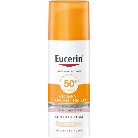 Eucerin PIGMENT CONTROL Gezichtsbruiningsemulsie met depigmenterend effect PIGMENT CONTROL (licht) SPF 50+, 50 ml