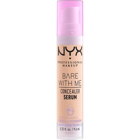 NYX Professional Makeup Bare With Me Serum and Concealer 2in1 - nuanță 03 Vanilie 9,6 ml