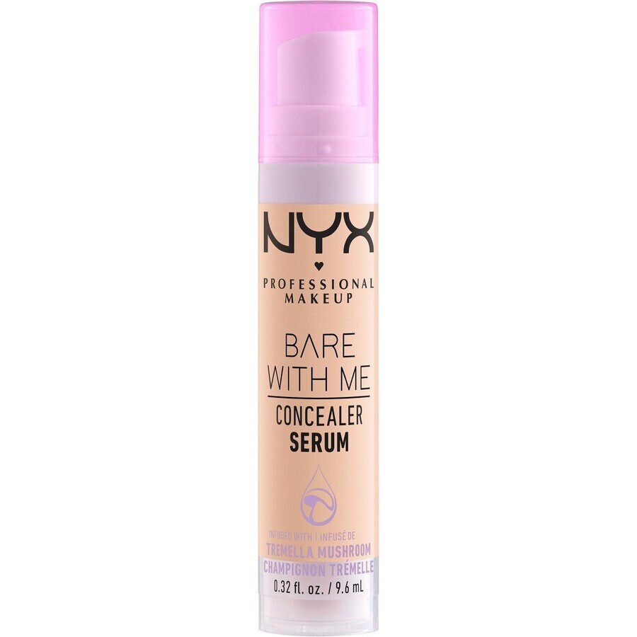 NYX Professional Makeup Bare With Me Serum and Concealer 2in1 - nuanță 03 Vanilie 9,6 ml