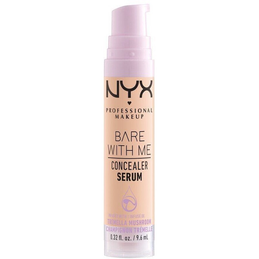 NYX Professional Makeup Bare With Me Serum and Concealer 2in1 - nuanță 03 Vanilie 9,6 ml