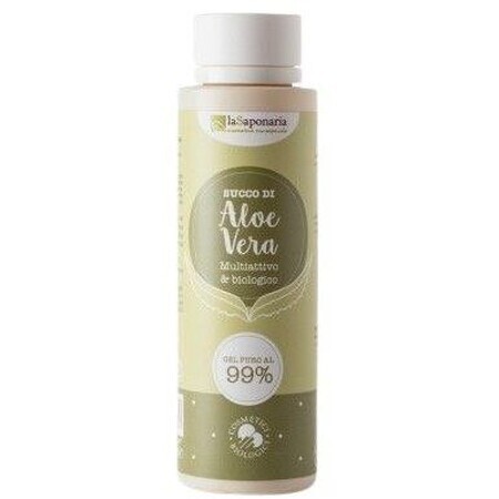 LaSaponaria 99% Aloe vera gel pentru corp și păr BIO 150 ml