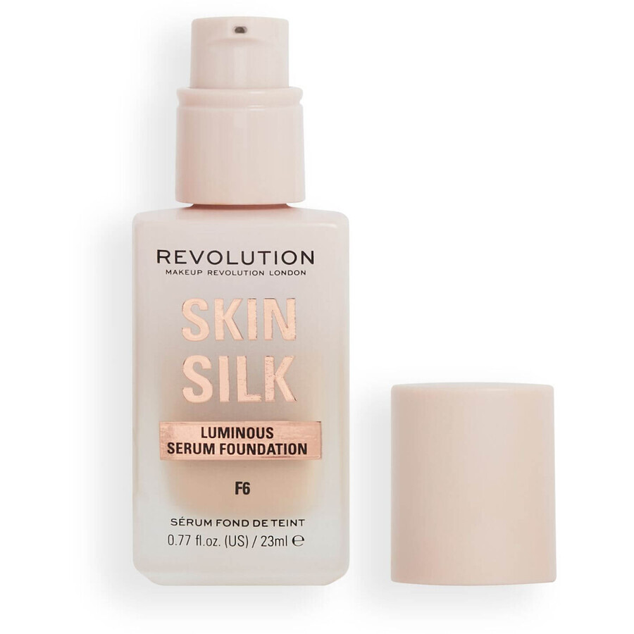 Revolution Skin Silk Serum Foundation F6 machiaj 23 ml