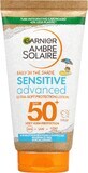 Garnier Ambre Solaire Sensitive Advanced Loțiune de protecție solară foarte &#238;naltă pentru copii OF 50+ 50 ml