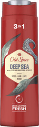 Old Spice Deep Sea 3in1 Gel de duș cu aromă de citrice și flori de mare 400 ml