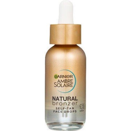 Garnier Ambre Solaire Ambre Solaire Bronzer Naturale Autoabbronzante Gocce Viso 30 ml