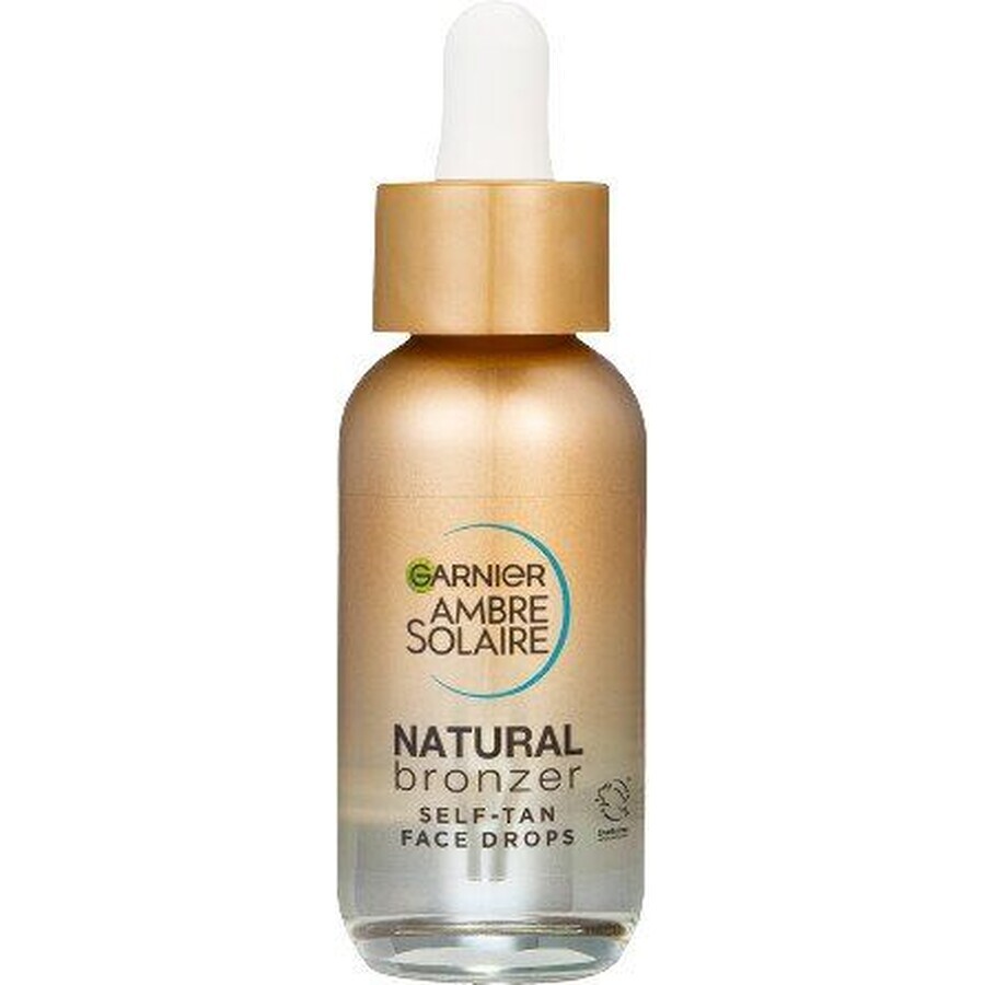 Garnier Ambre Solaire Ambre Solaire Bronzer Naturale Autoabbronzante Gocce Viso 30 ml