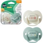 Tommee Tippee CTN AnyTime Silikonschnuller, 6-18m, verschiedene Farben 2 Stück