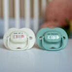 Tommee Tippee CTN AnyTime Silikonschnuller, 6-18m, verschiedene Farben 2 Stück