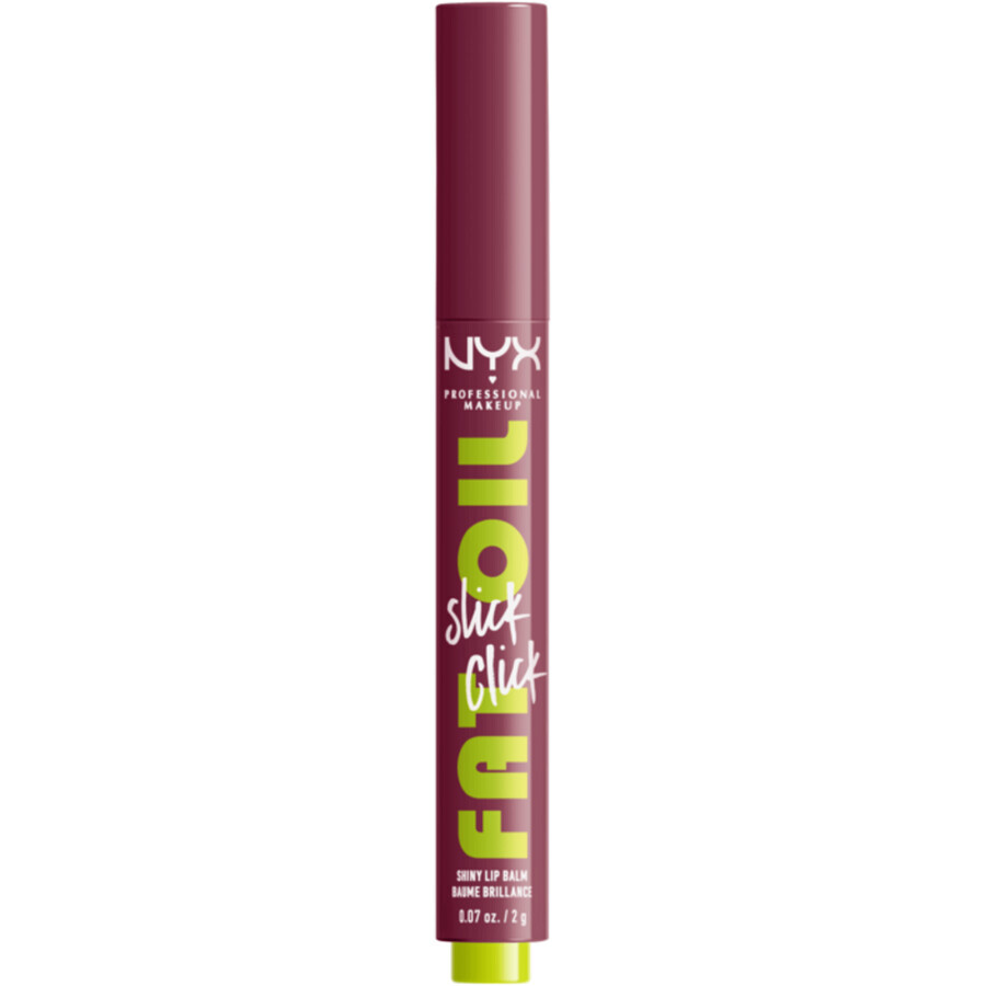 NYX Professional Makeup Fat Oil Slick Click Tinted Lip Balm 09 Thats Major 2 g