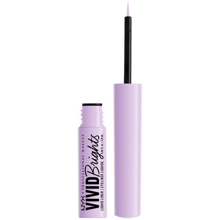 NYX Professional Makeup Vivid Bright Liquid Liner 07 Lilac Link Liquid Eyeliner, 2 ml