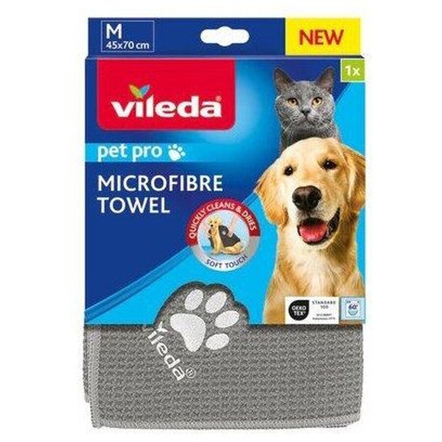 Prosop pentru animale de companie Vileda Microfiber