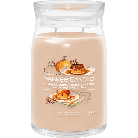 Yankee Candle lumânare parfumată Pumpkin Maple Creme Caramel 567 g