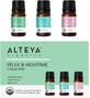 Alteya Set de uleiuri esențiale &quot;night relax&quot; Alteya Organics 3 x 5 ml