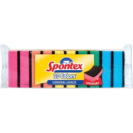 Spontex Burete colorat 10 buc