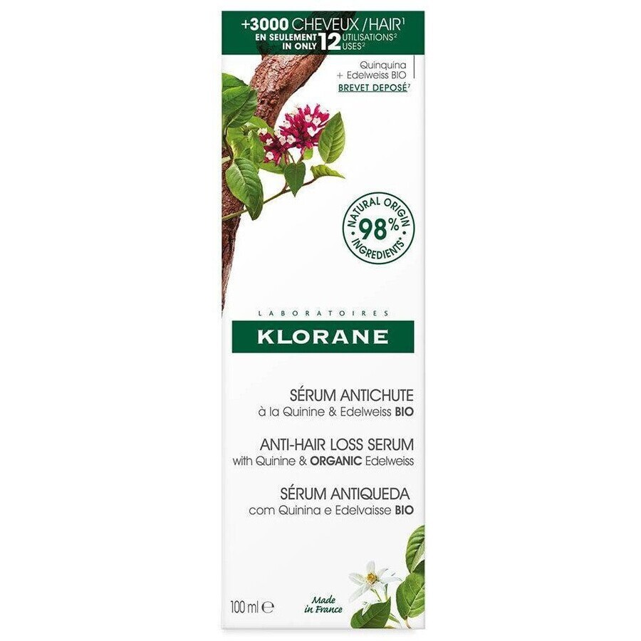 Klorane Quinine and BIO Alpine Protein Serum 100 ml