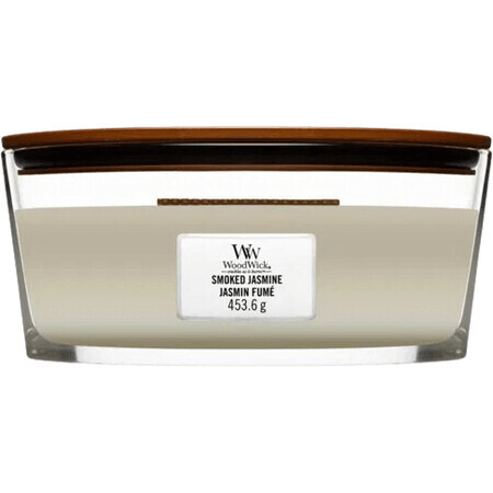 Lumânare parfumată Woodwick Ship Smoked jasmine 454 g