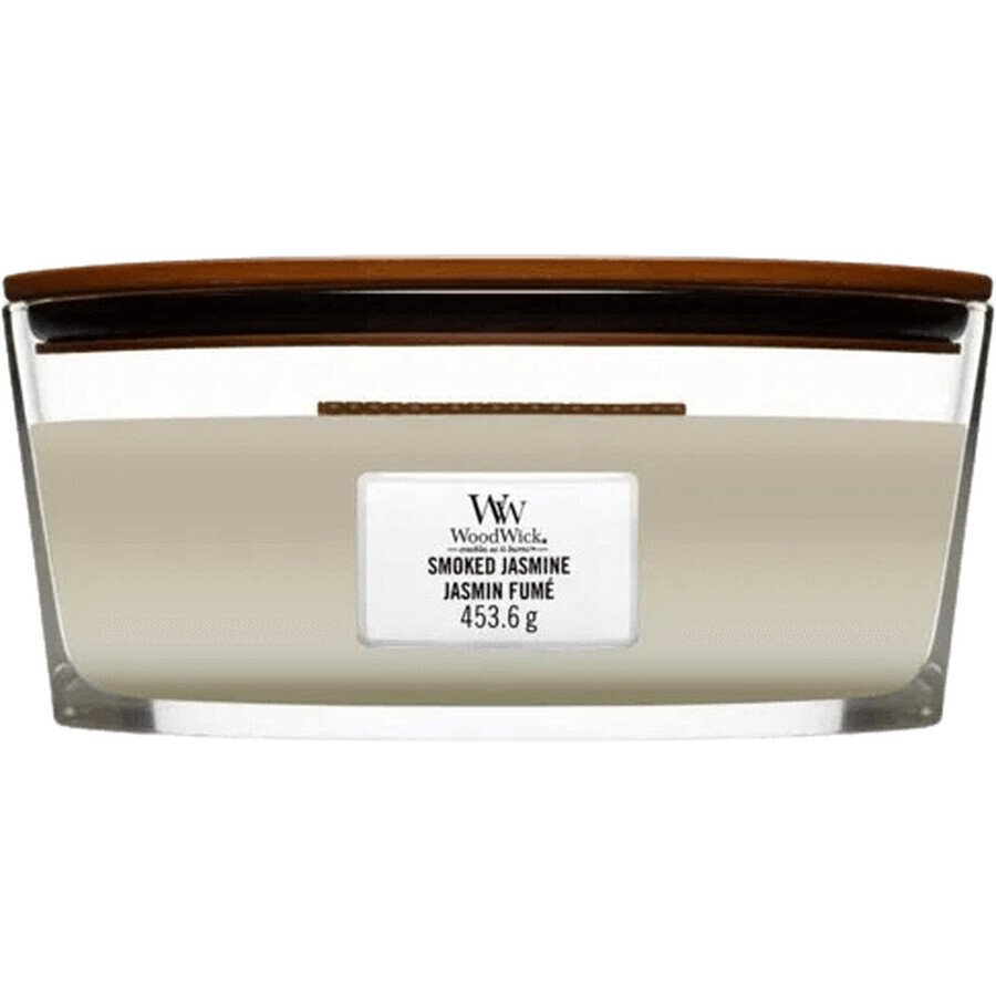 Lumânare parfumată Woodwick Ship Smoked jasmine 454 g