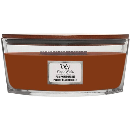 Lumânare parfumată Woodwick Ship Pumpkin praline 454 g