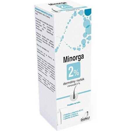 Minorga 2% soluție dermică 60 ml