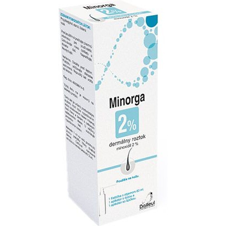 Minorga 2% soluție dermică 60 ml