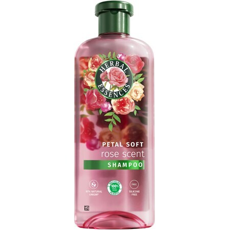 Herbal Essences Rose Scent Petal Soft, Șampon pentru hrănirea părului uscat 350 ml