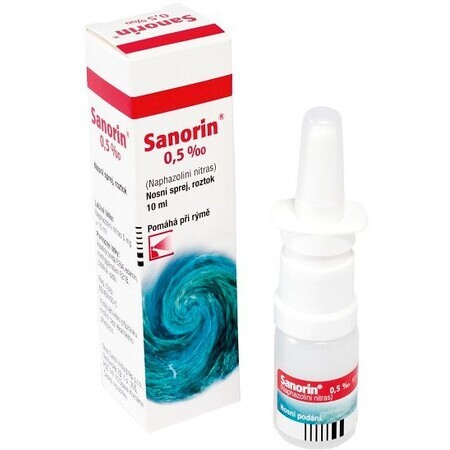 Sanorin 0,5 ‰ Nasal spray 10 ml