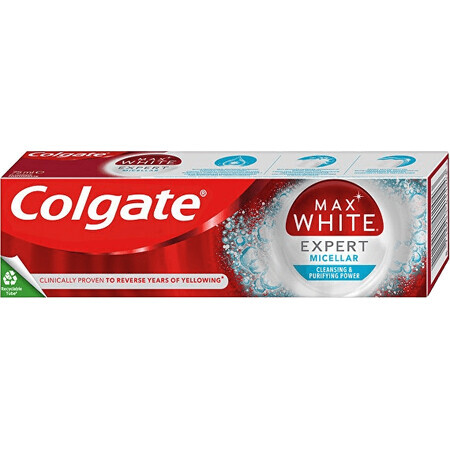 Dentifricio Colgate Max White Expert Micellar 75 ml