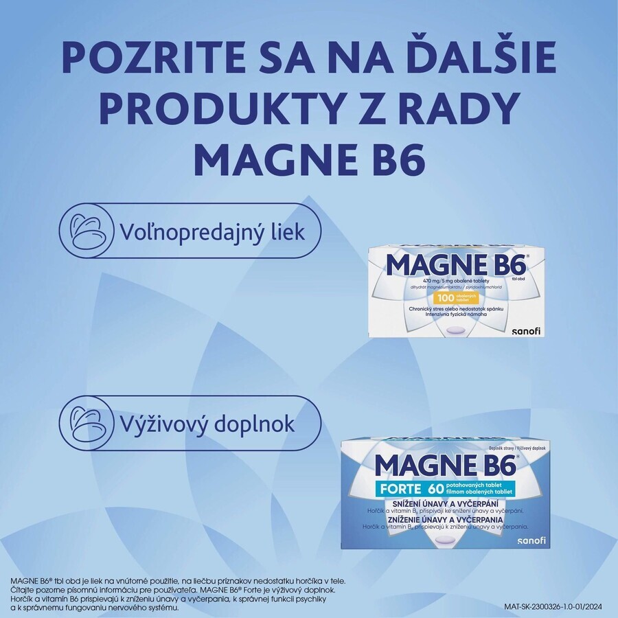 Magne B6 Forte Active 20 pliculețe