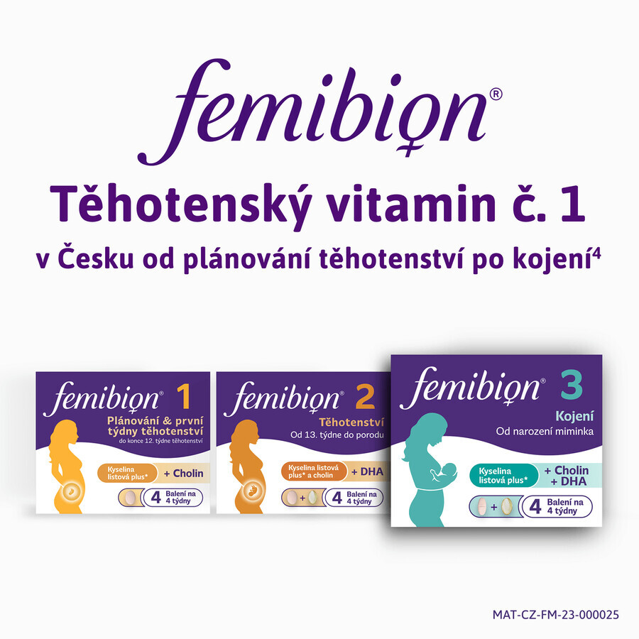 Femibion 3 Allattamento 56 compresse + 56 capsule